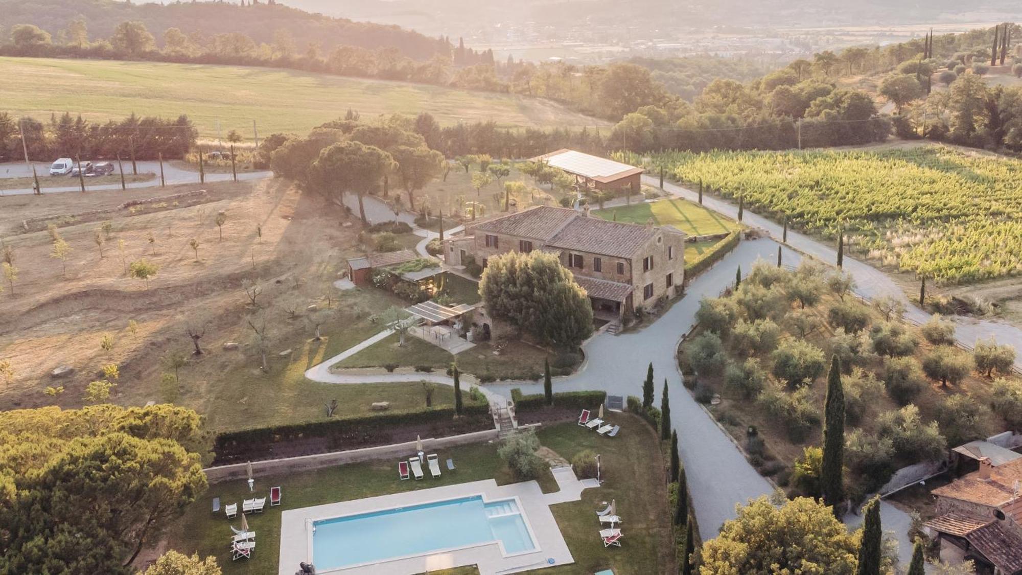 Antico Podere Siliano Città della Pieve Exterior foto